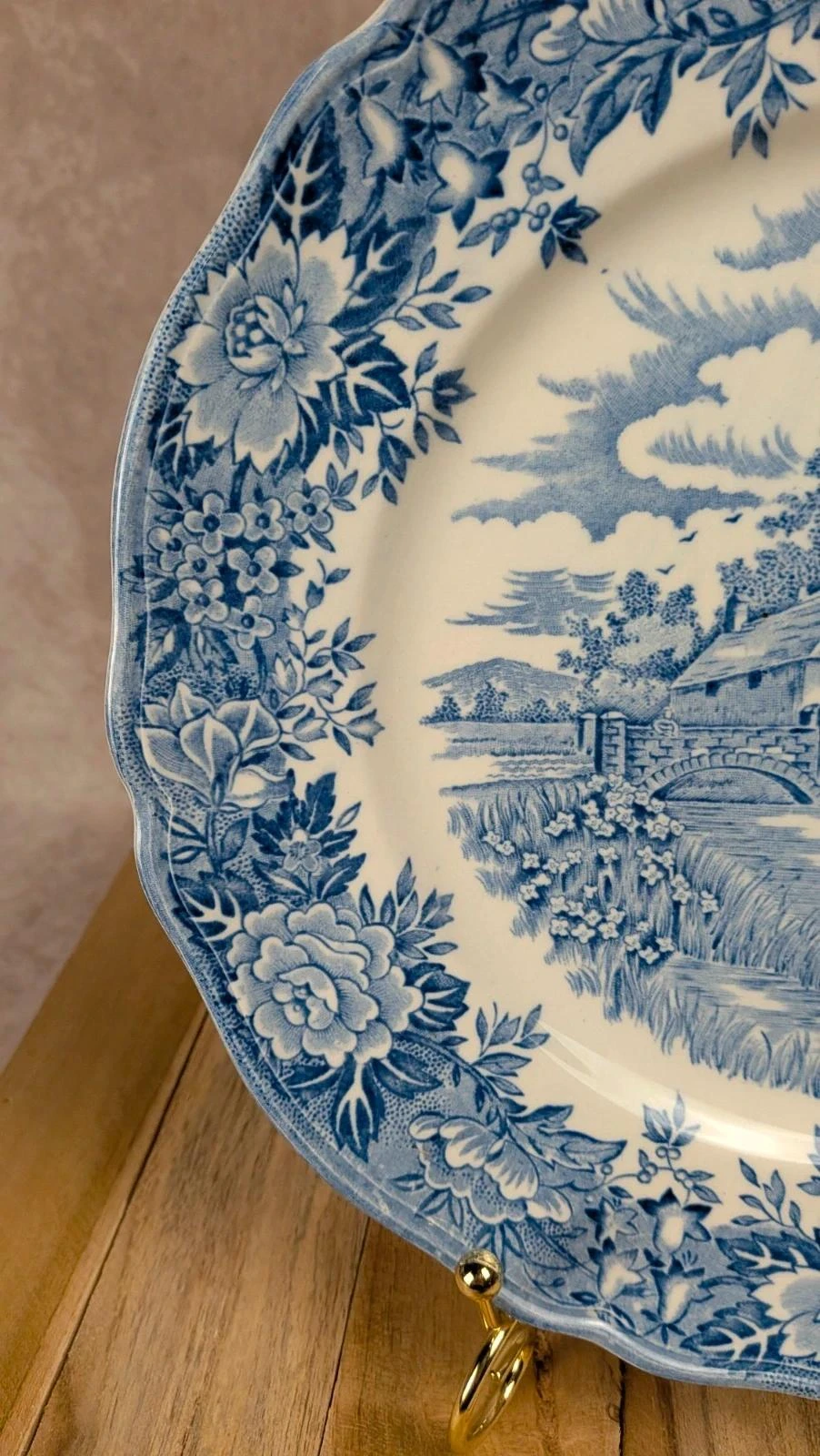 Assiette anglaise Olde Staffordshire English Village – photo 2